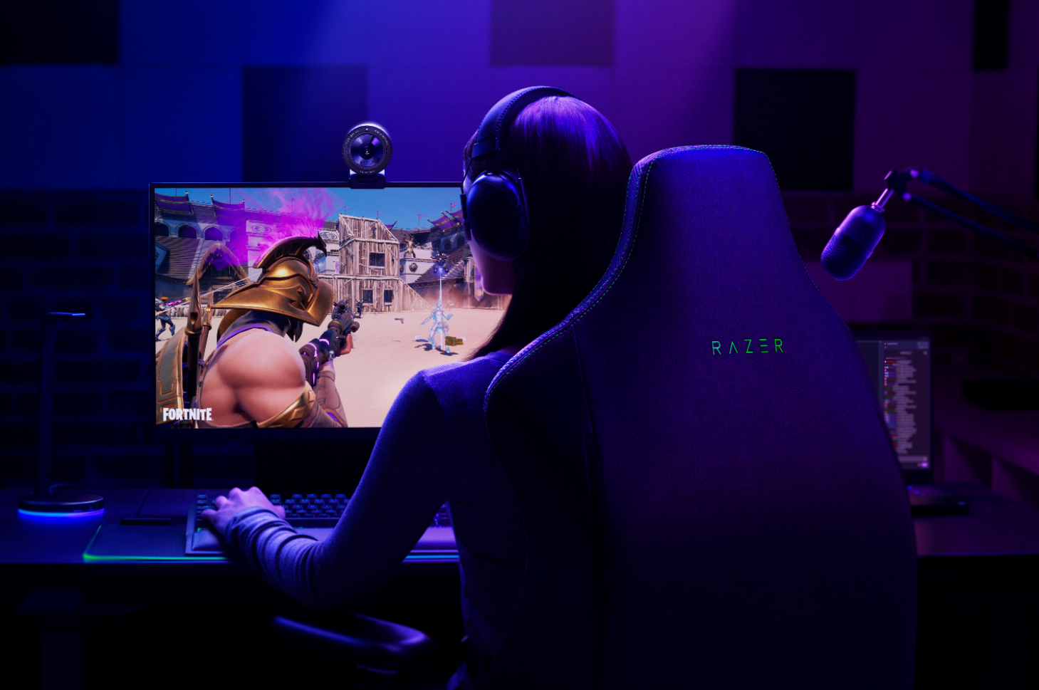 The Razer Kiyo Pro webcam.