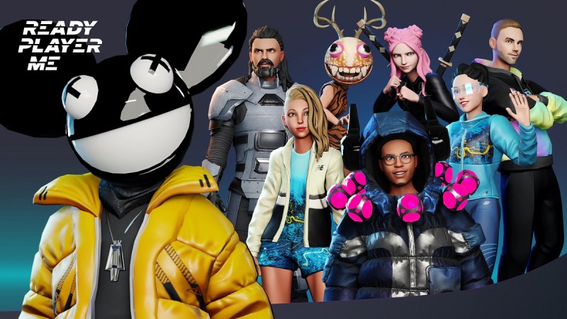 Deadmau5 (left) has his own Ready Player Me avatar.
