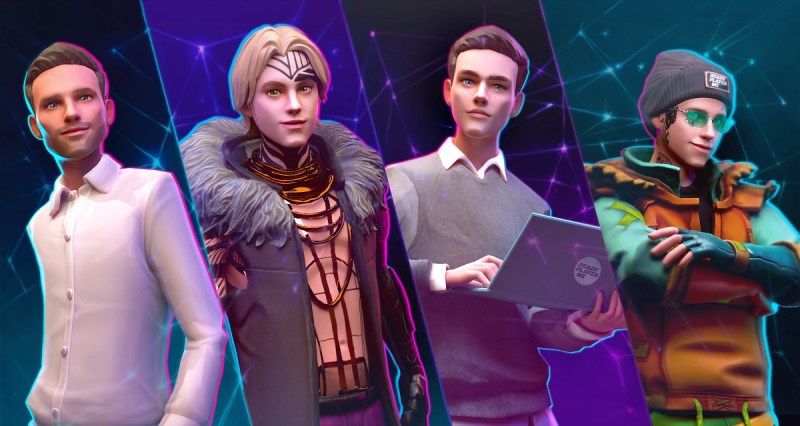 Ready Player Me founders. Timmu Toke is on the left.