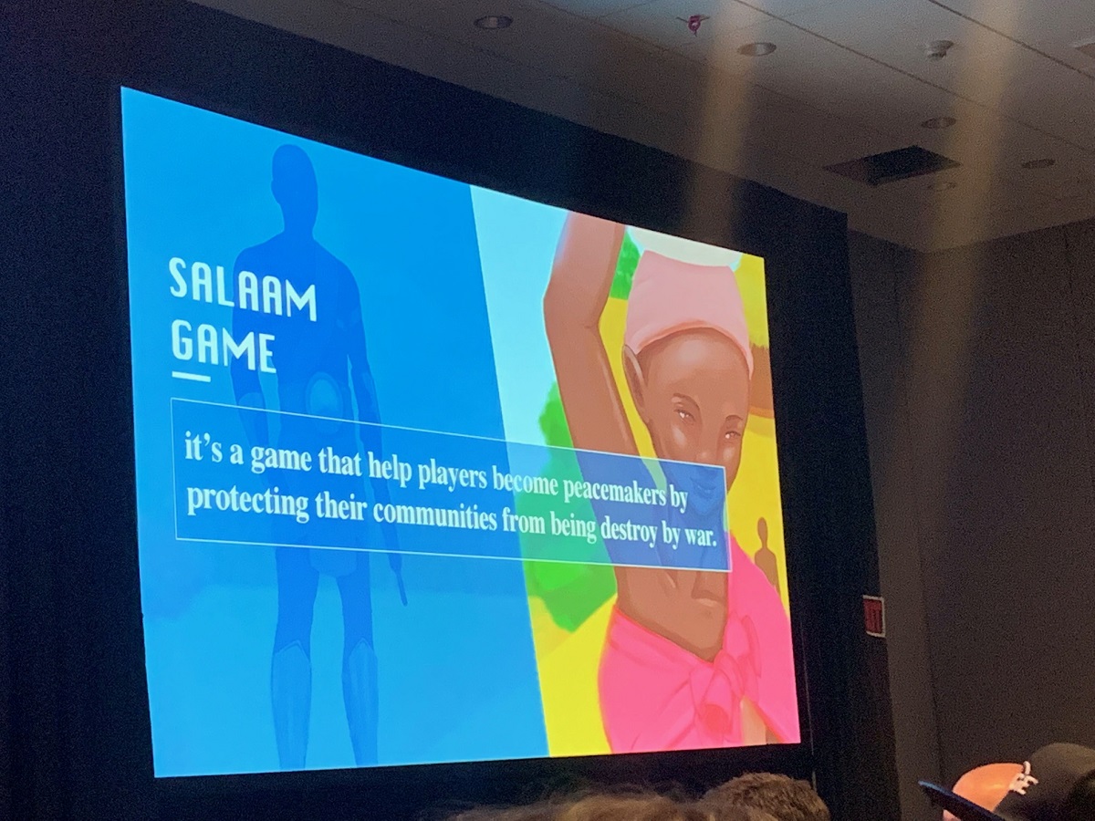 Salaam is a mobile game about peace.