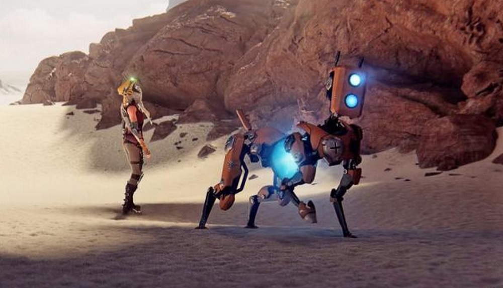 ReCore is about a girl and her robot friends.