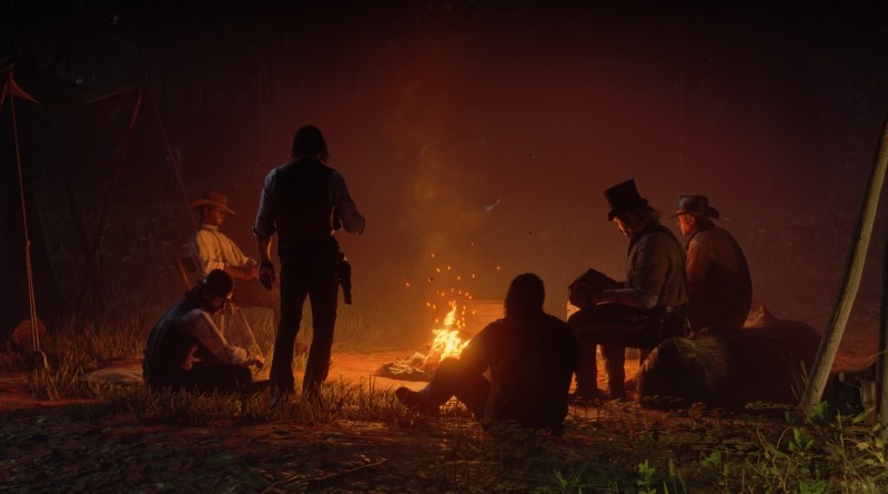The gang's campfire stories.