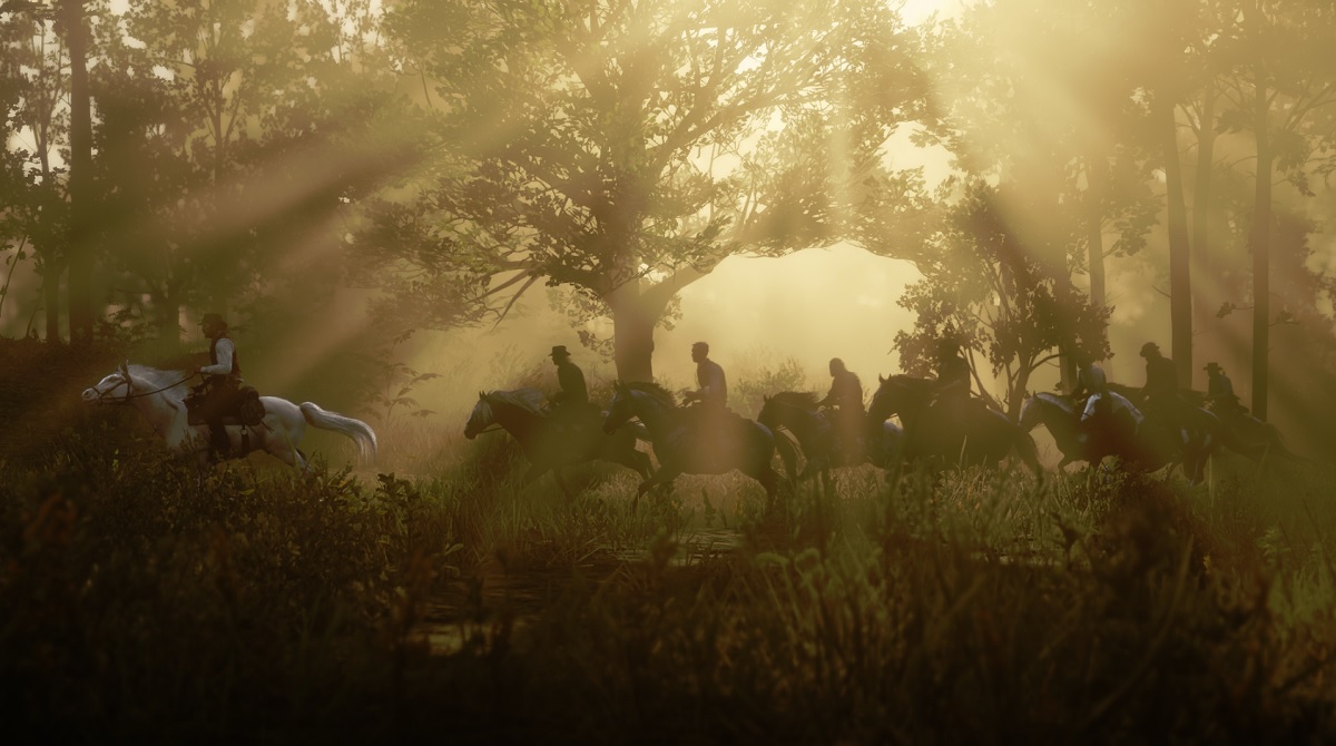 The environs of Red Dead Redemption 2.