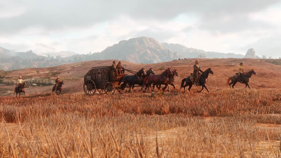 The frontier in Red Dead Redemption ii.