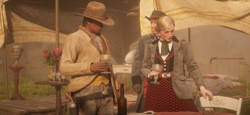 Jessica LeClerk has hired you to take out some people in Red Dead Online.