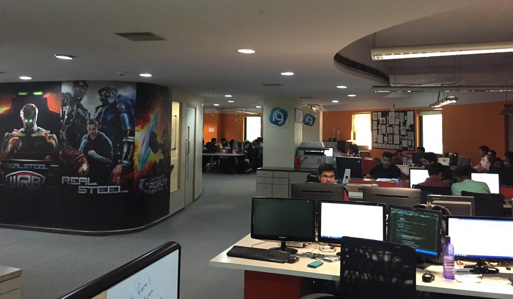 Reliance Games office in India.