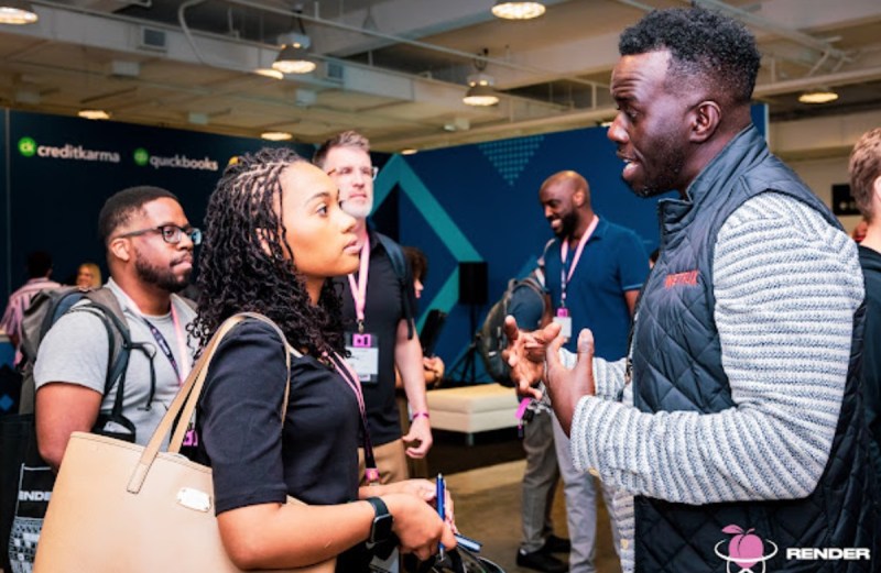 About 40% of attendees at RenderATL are of African descent.