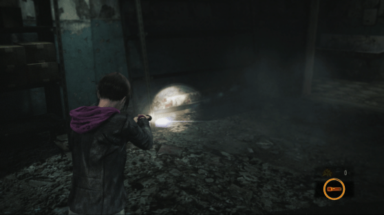 Moira can hunt for hidden objects with her flashlight.