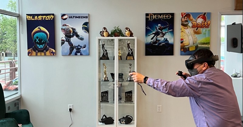 Dean Takahashi plays Resolution Games' mixed reality title Spatial Ops.