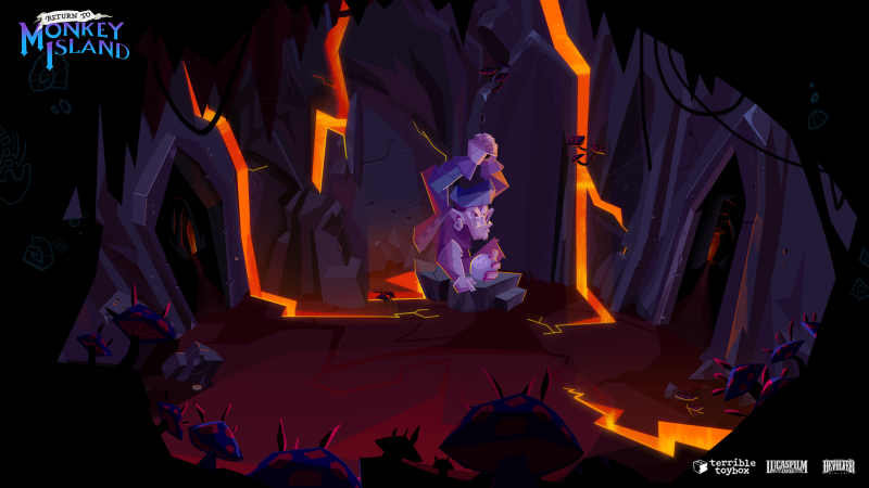 LeChuck's ship.
