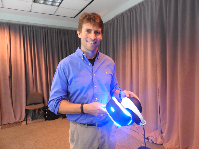 Richard Marks, head of Sony's Magic Labs research division.