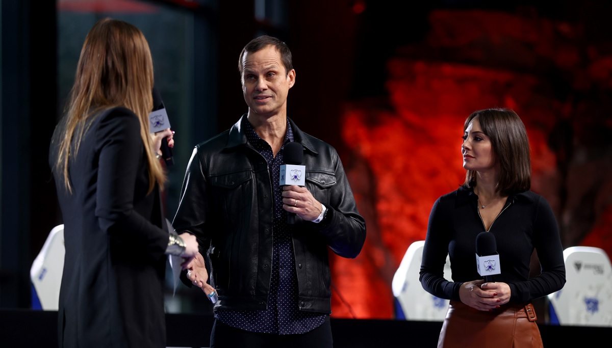 John Needham at the Worlds event.