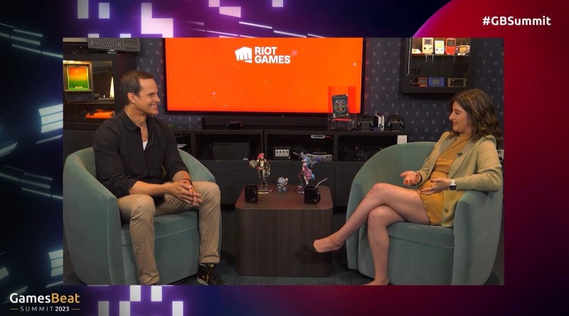 John Needham and Jordan Fragen talk about esports at Riot Games' headquarters.