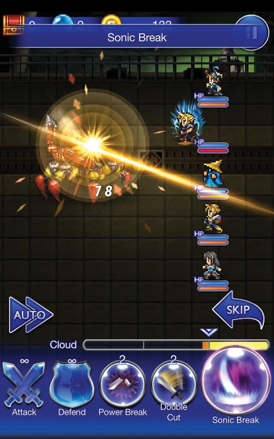 It certainly looks like a Final Fantasy.
