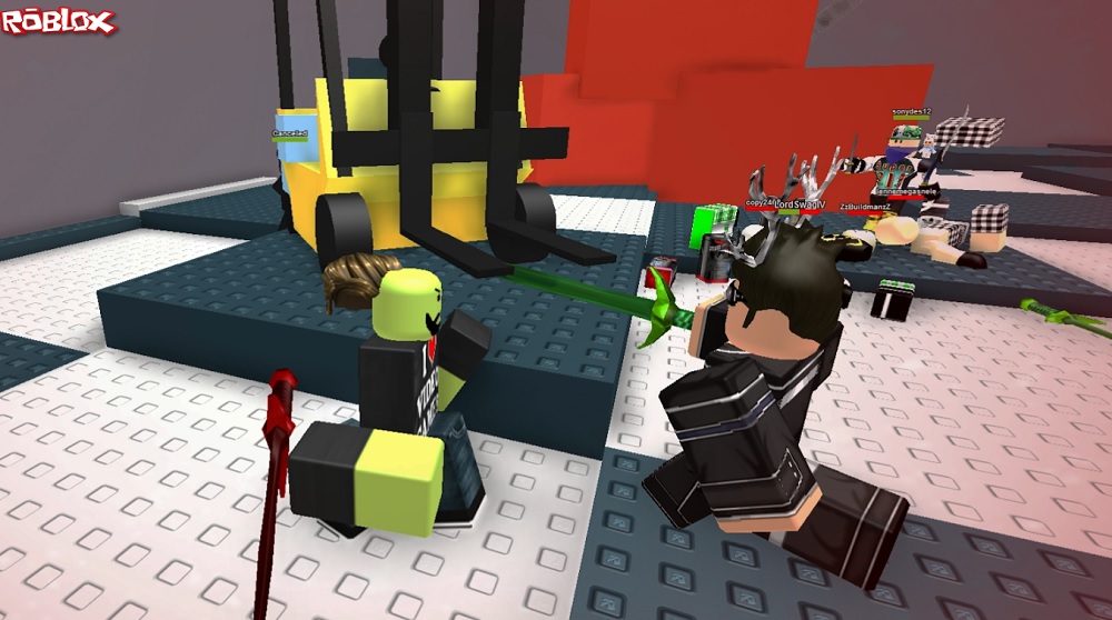 The Sword Fighting Tournament game.