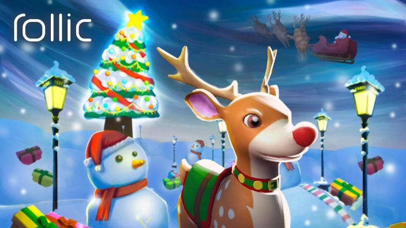 Rollic is ringing in the holidays with custom events.