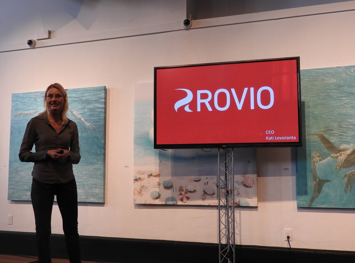 Kati Levoranta, CEO of Rovio.