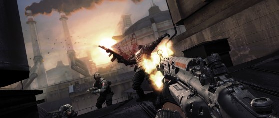 Wolfenstein: The New Order - Guards Plenty of Nazis will meet the business end of your arsenal.