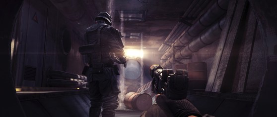 Wolfenstein: The New Order - Stealth Crouch A good way to gain stronger stealh perks is to take a lot of enemies without raising alarm.