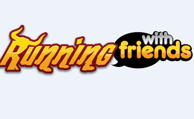 running with friends