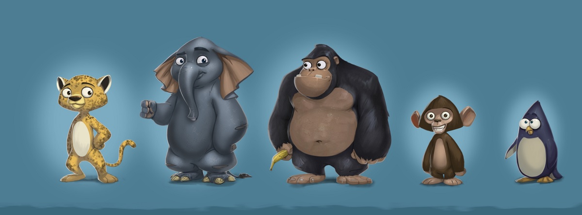 RunZoo characters