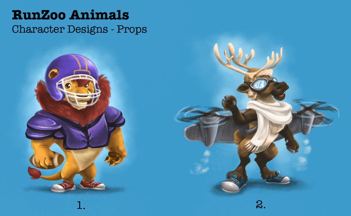 RunZoo animal designs