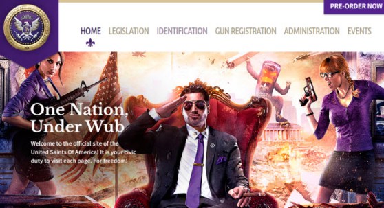 Saints Row IV gov site