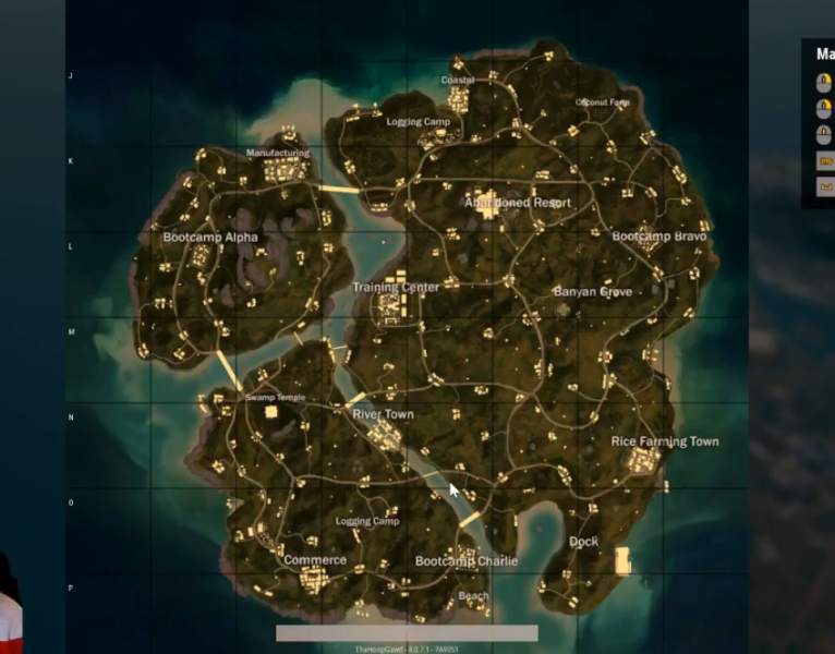 PUBG's dense Savage map.
