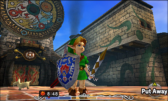 Link in Clock Town.