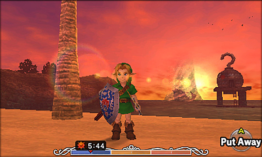 Pictures don't do Majora's Mask 3D justice -- and they don't convey how well the 3D works.