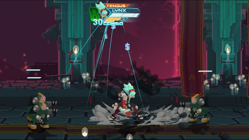 Kopskop's Shattered Realms is a side-scrolling beat-'em-up inspired by classics.