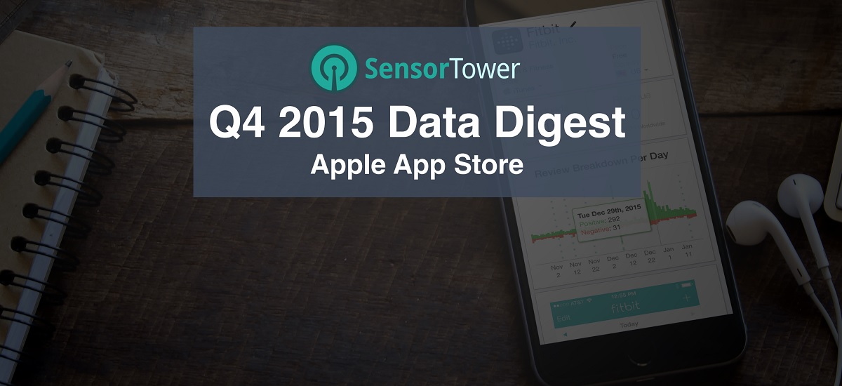 Sensor Tower's data shows games dominate revenues on iOS.