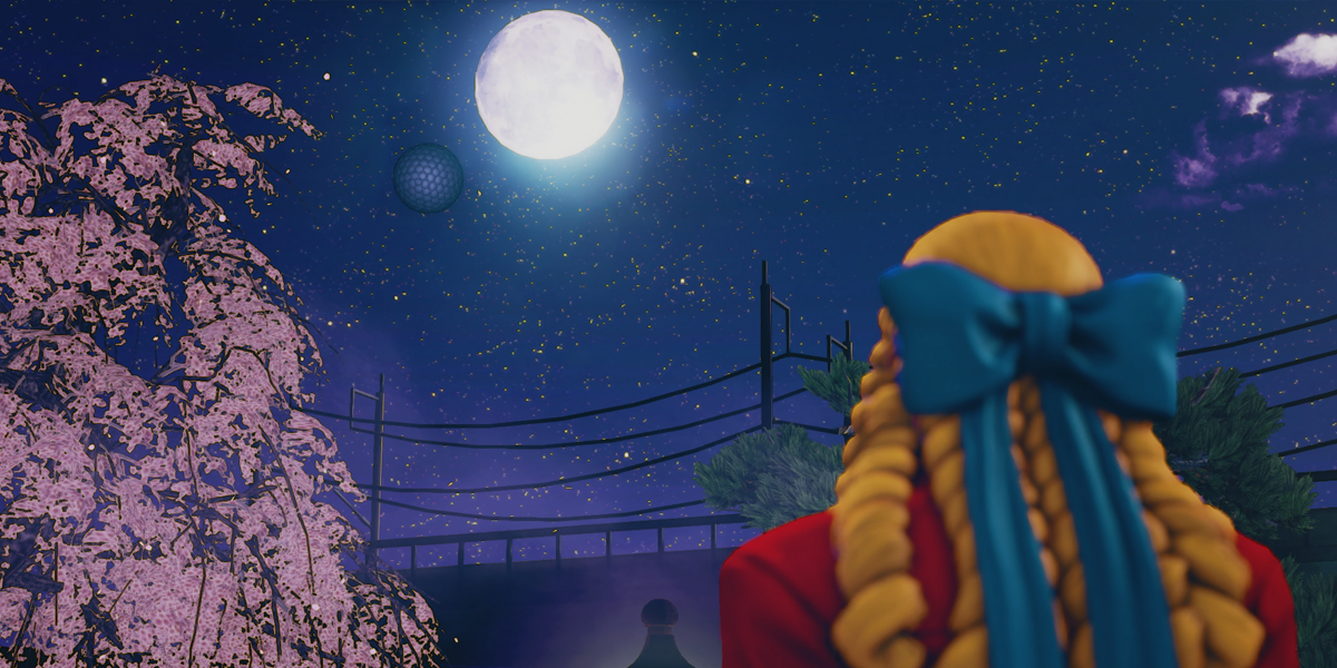 Street Fighter V Narrative Karin and the moon