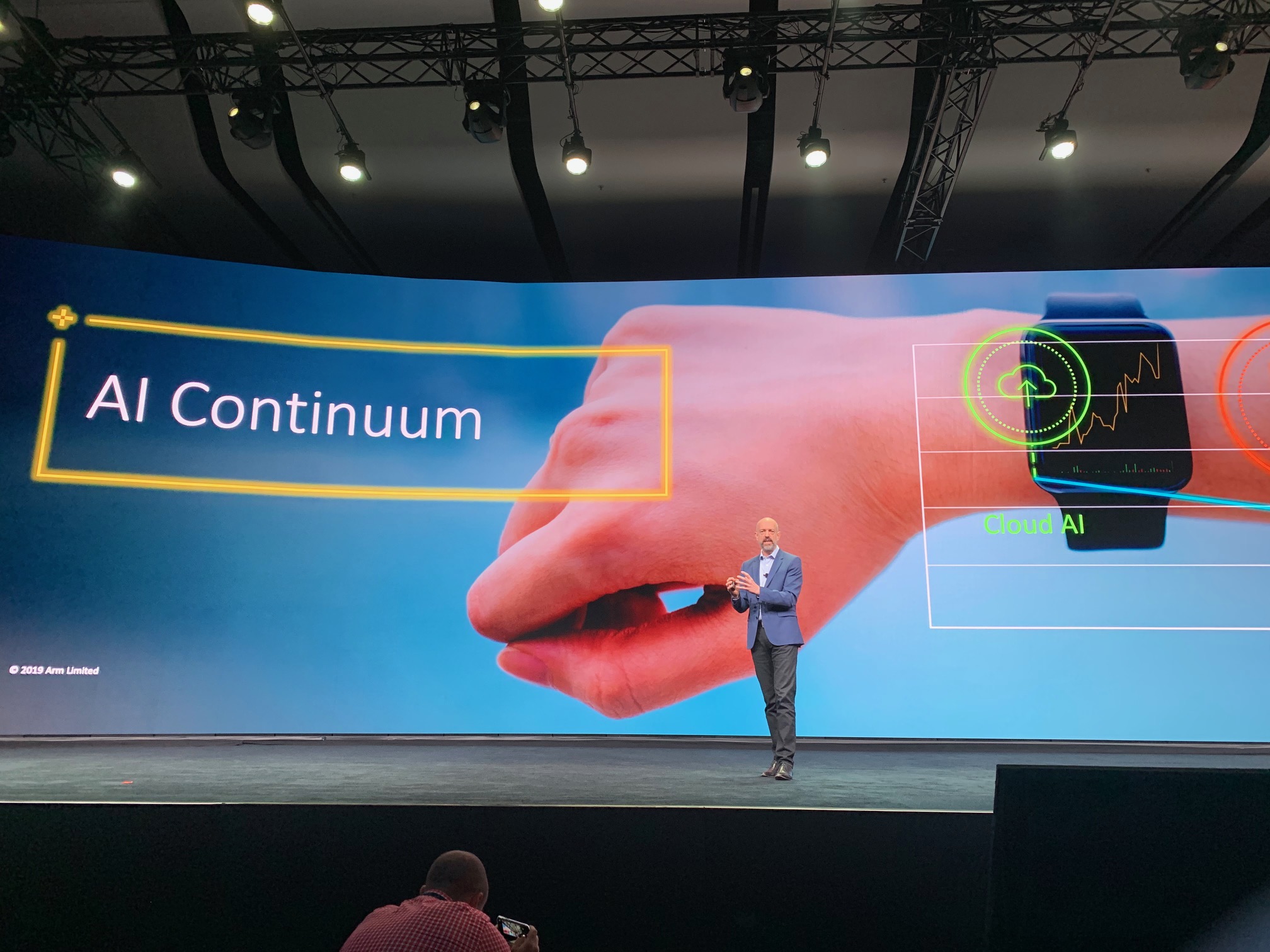 Simon Segars at Arm TechCon 2019.