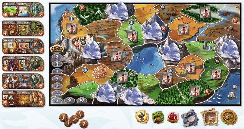 Small World (3-player setup)