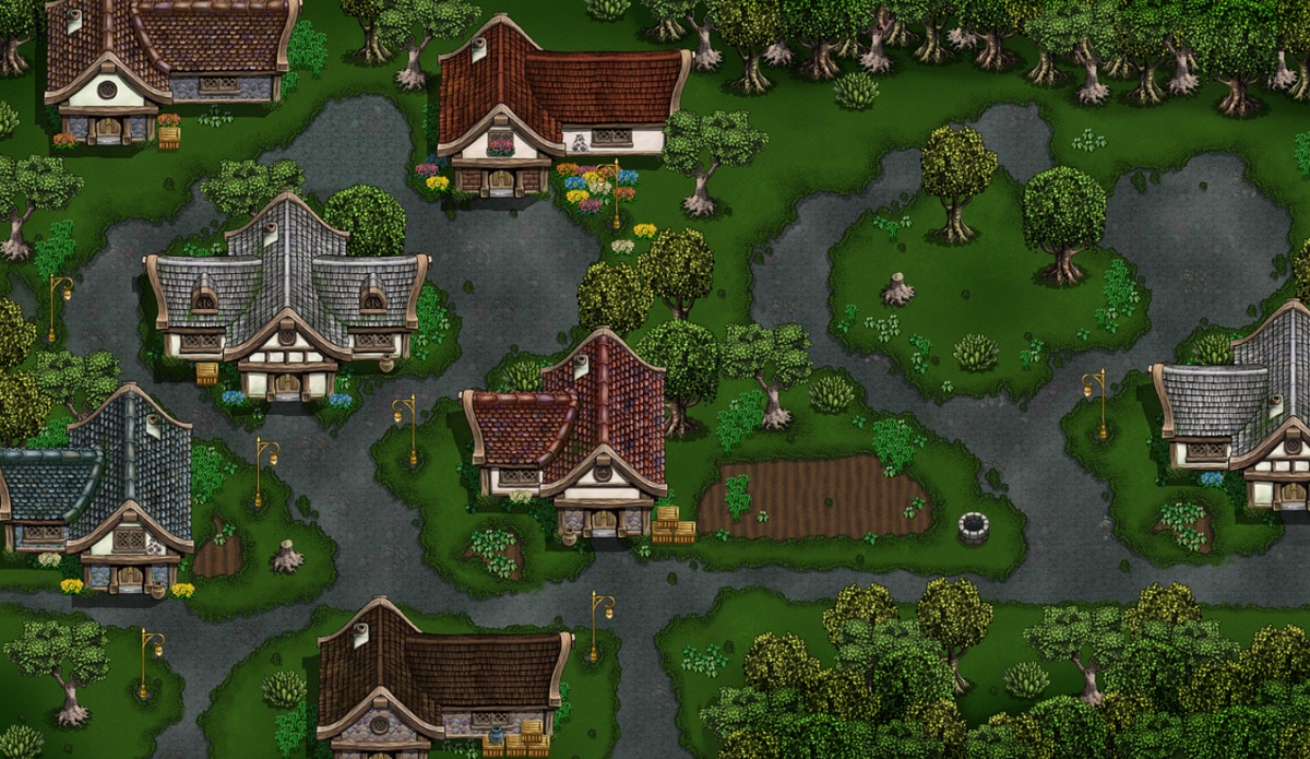 A village in Hero's Song