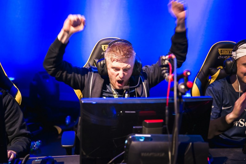A Smite esports match