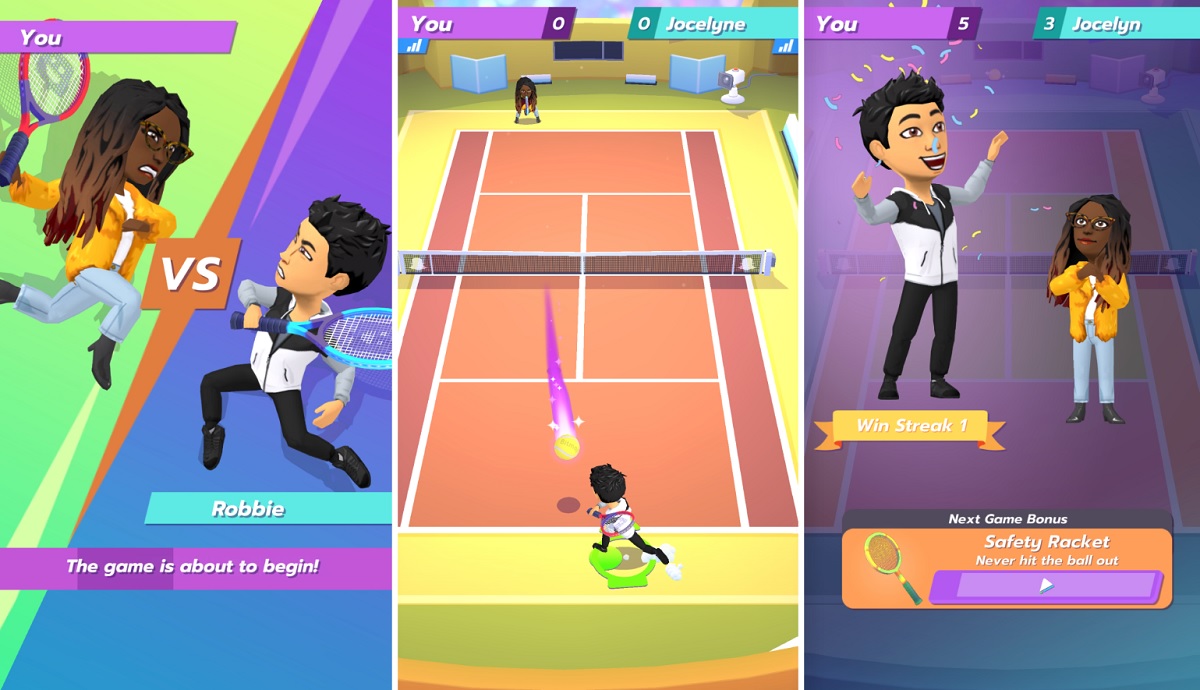 Bitmoji Tennis
