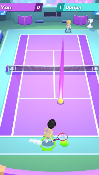 Snapchat's Bitmoji Tennis