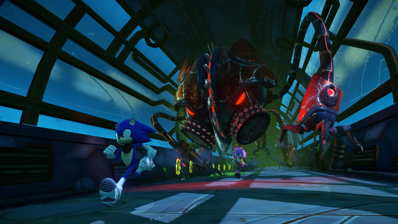 Sonic Boom boss run