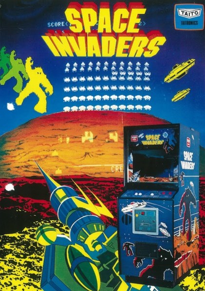 Space Invaders debuted in 1978.