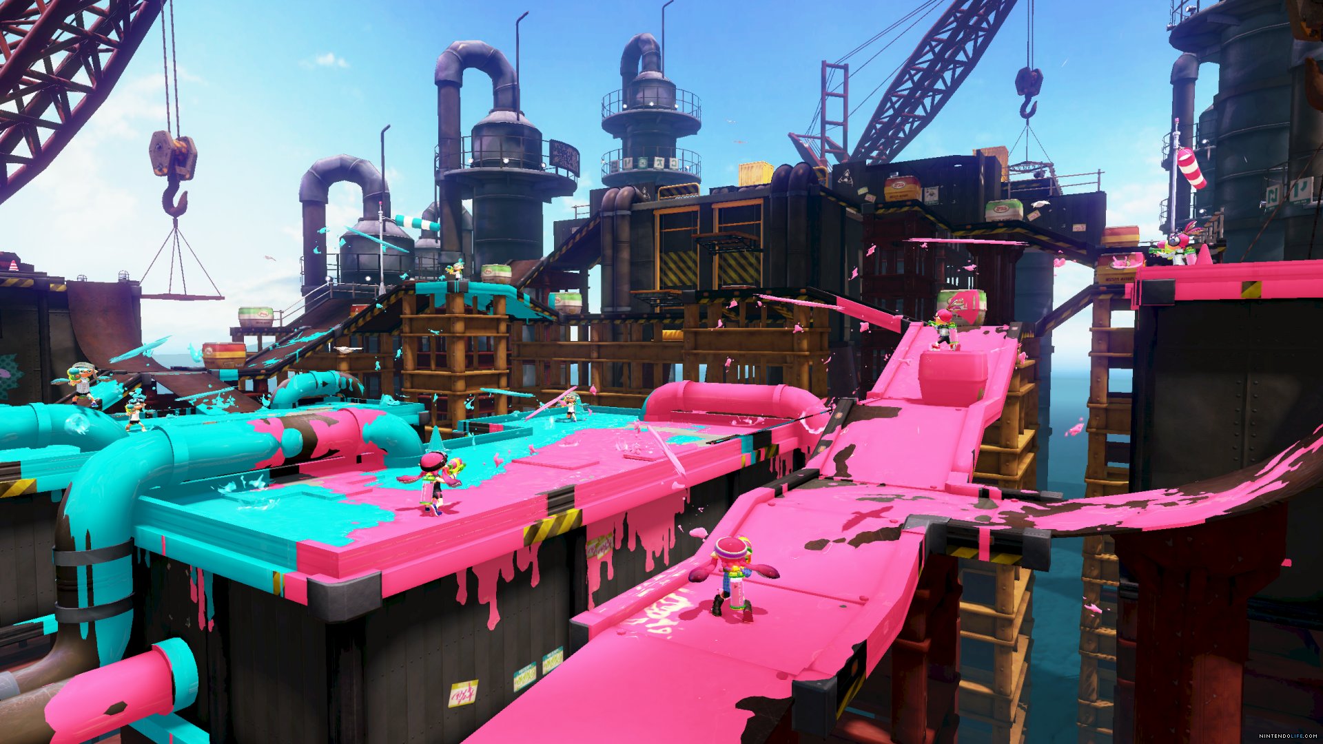 A colorful competitive shooter.