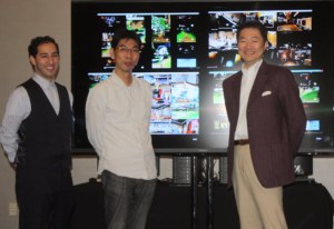 Jacob Navok, Tetsuji Iwasaki, and Yoichi Wada of Square Enix