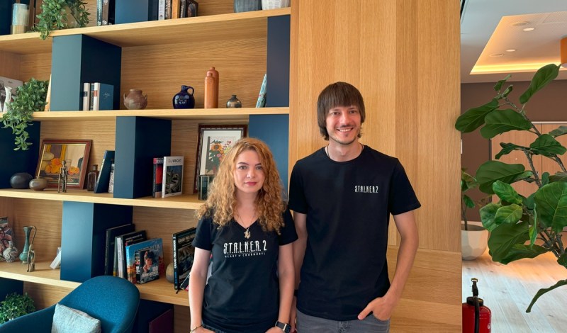 Maria and Ievgen Grygorvich of GSC Game World, maker of Stalker 2.