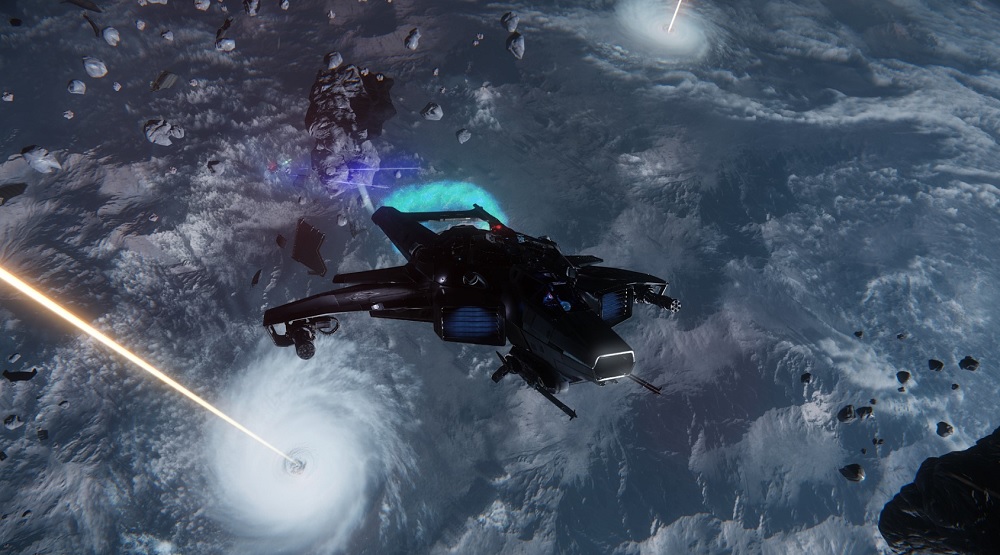 Star Citizen's combat in action.