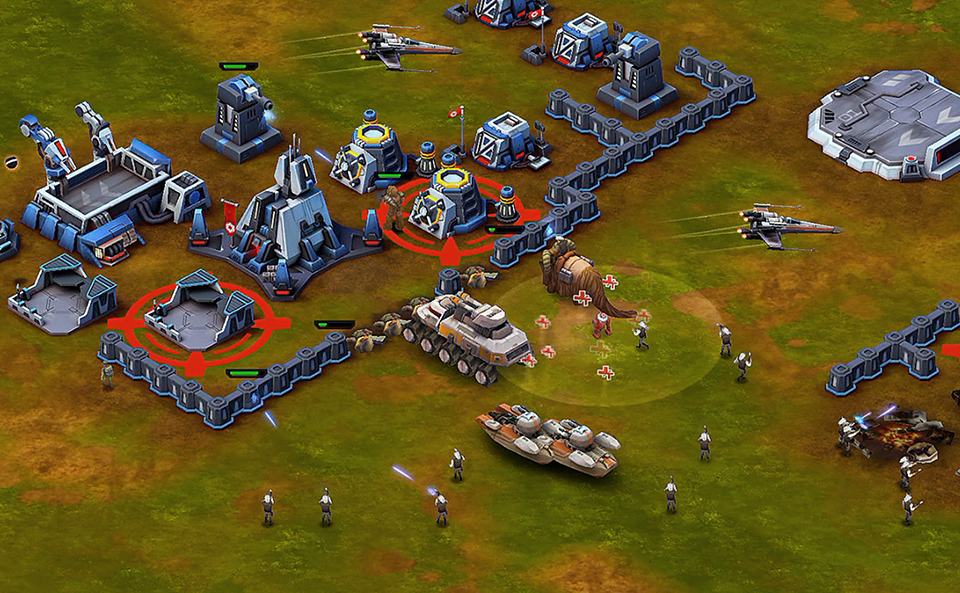 Wait, is that a Bantha attacking an Imperial base?