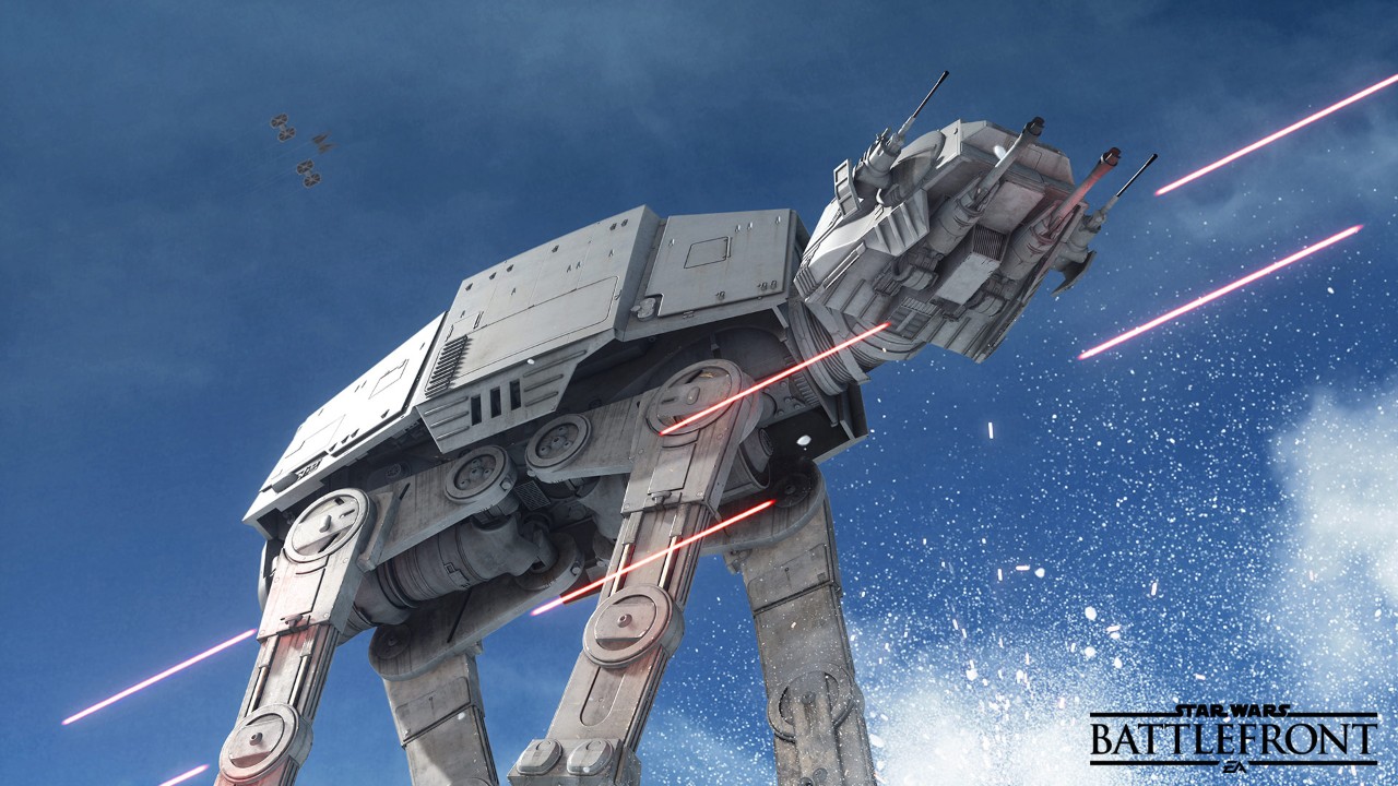 Star Wars: Battlefront in action.