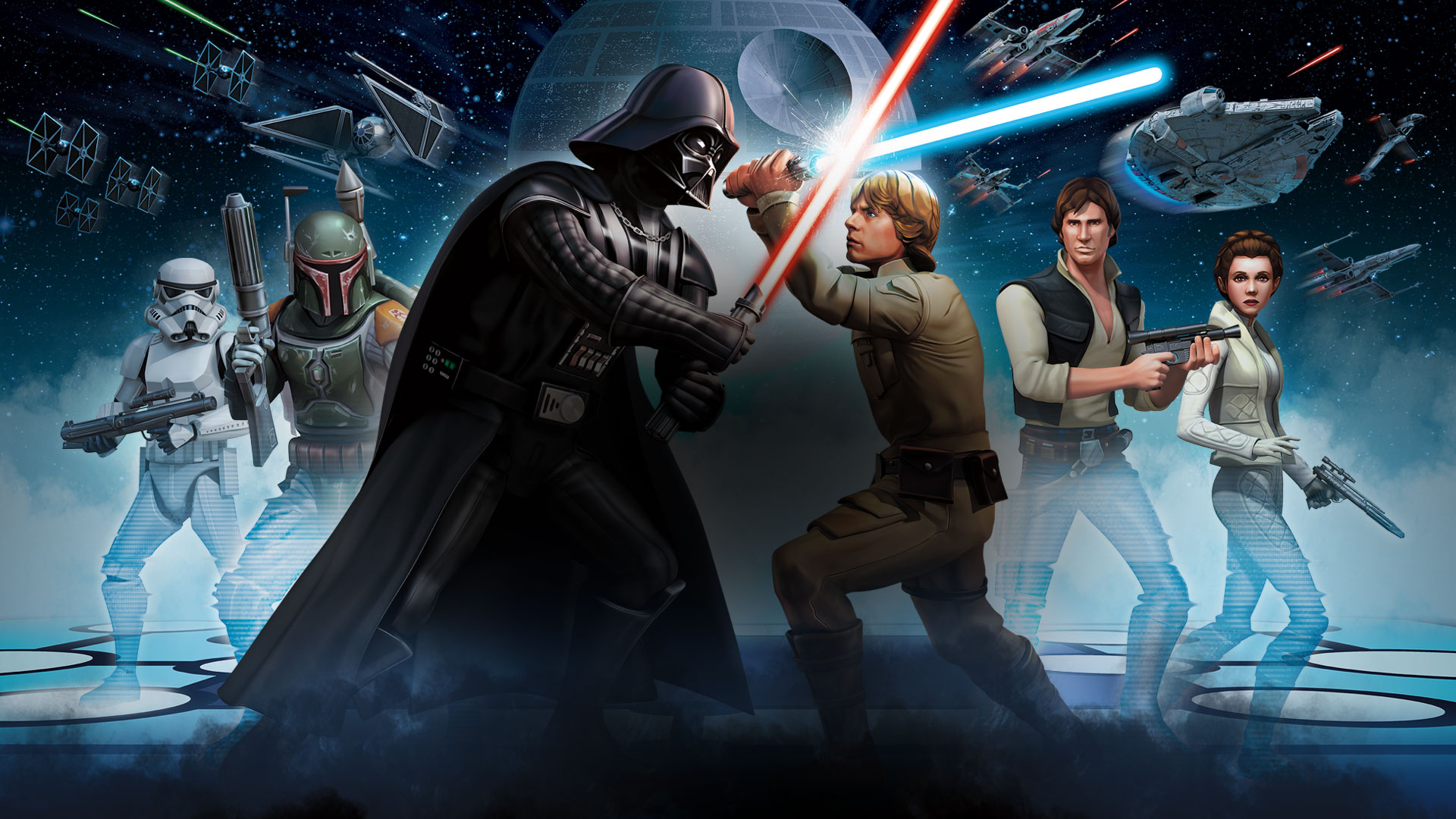 Star Wars: Galaxy of Heroes.