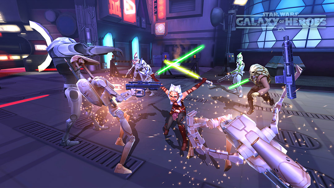 Star Wars: Galaxy of Heroes.