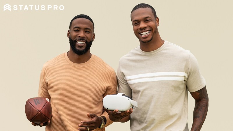Andrew Hawkins (left) and Troy Jones started StatusPro.